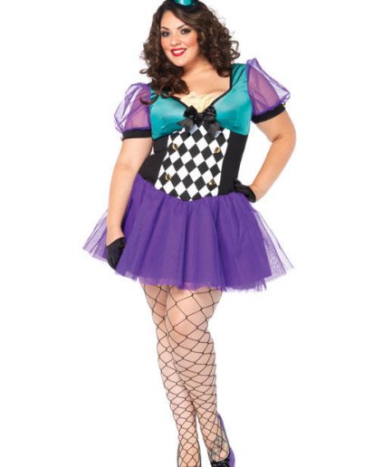Miss Mad Hatter Costume Plus Size